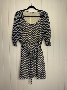 White And Blue White Macy's Striped Dress for Sale up to 90% Off: Poshmark